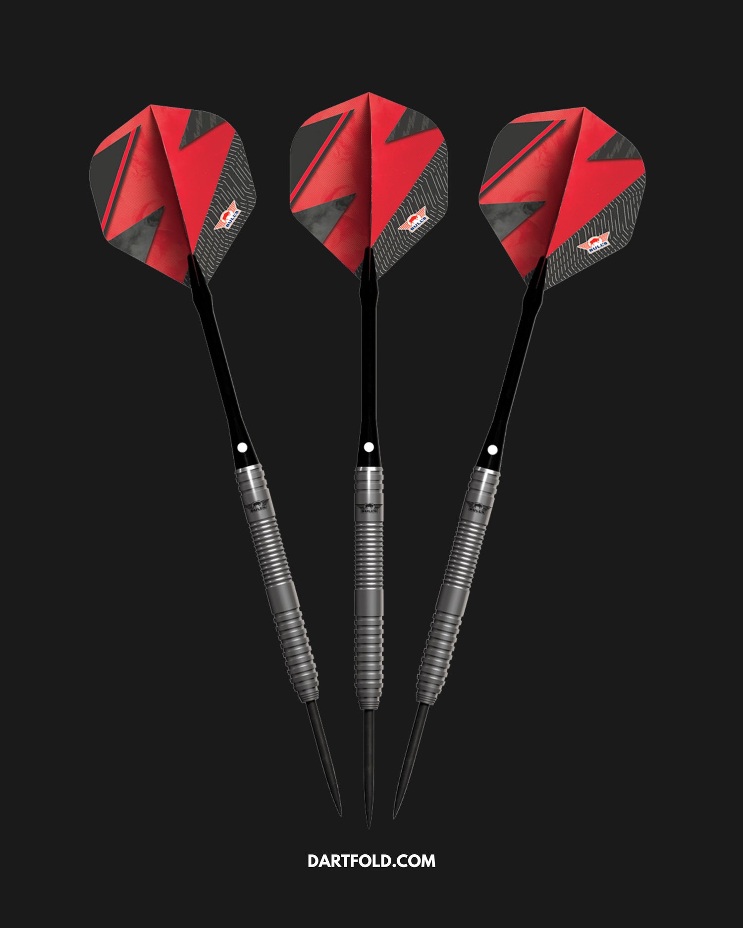 Bulls Lightning Red Steeldarts - 23g
