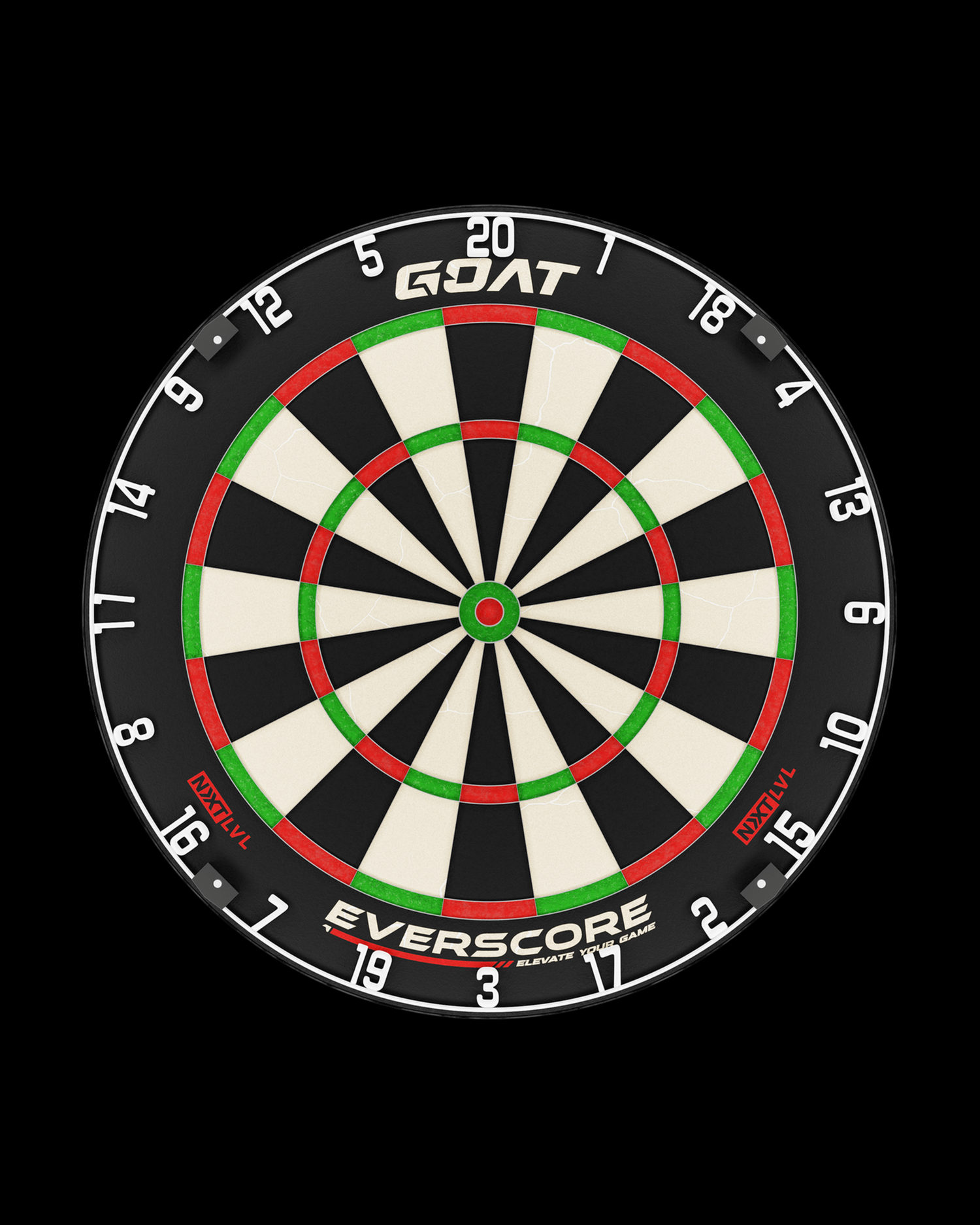 GOAT Everscore NXT LVL - Professionelle Dartscheibe