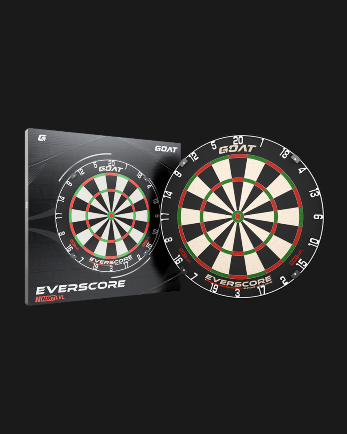 GOAT Everscore NXT LVL professioneel dartbord